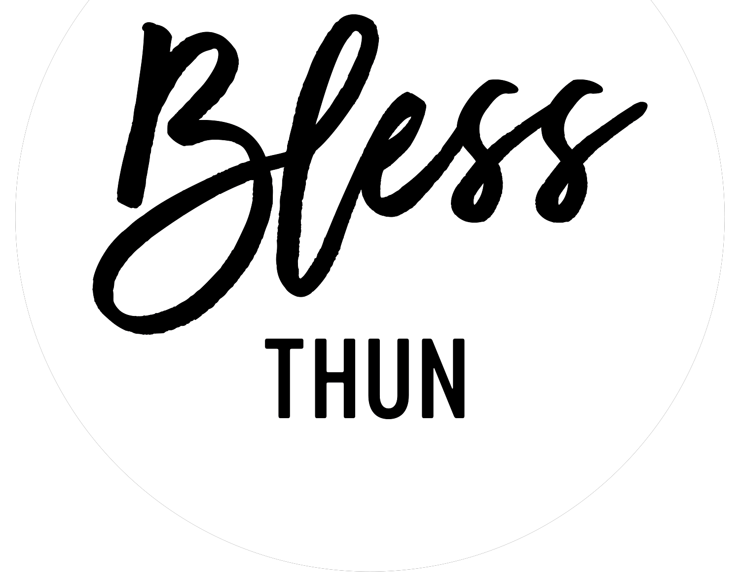 Blessthun logocut